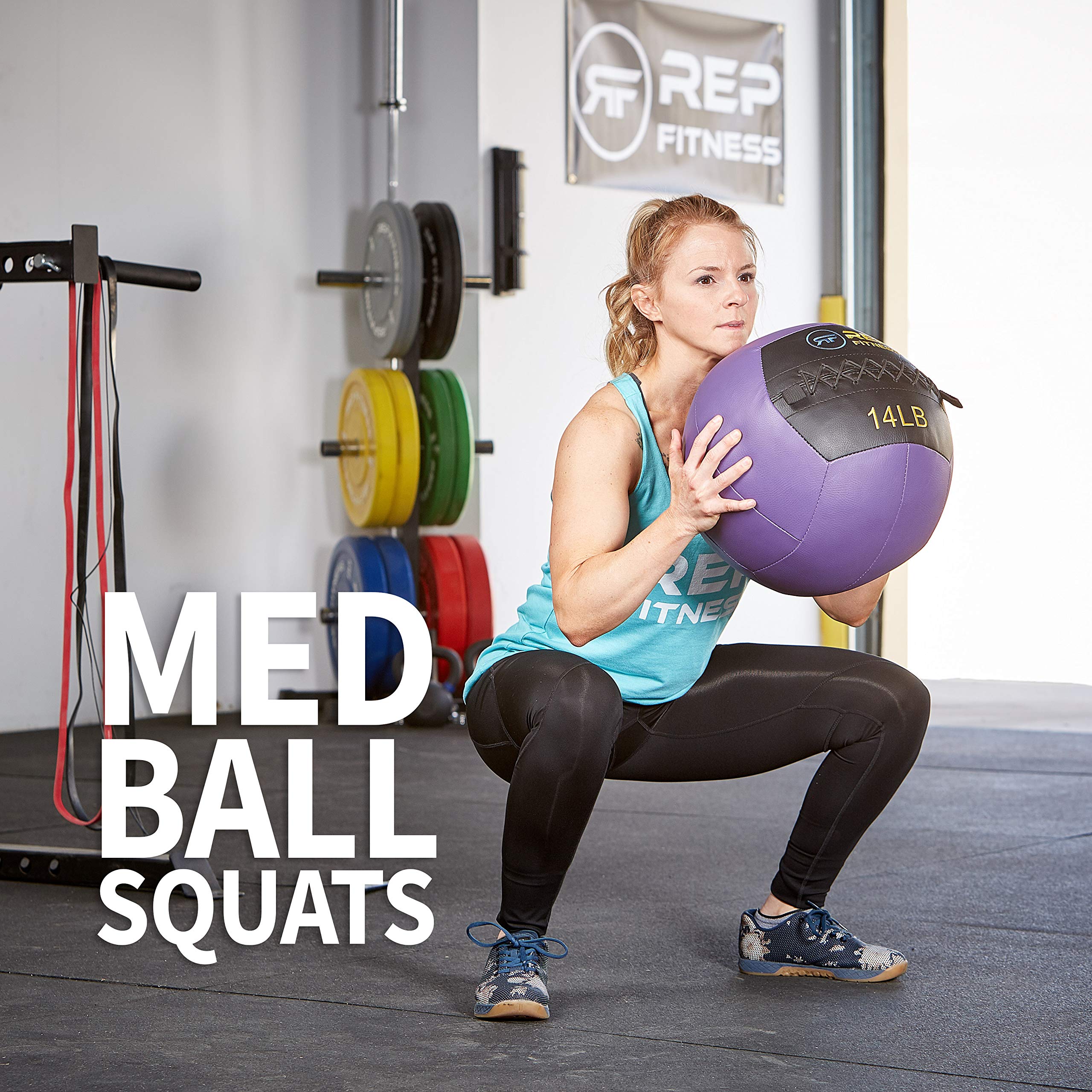 REP Fitness Soft Medicine Ball - 10-30lbs Wall Ball for Strength Training, CrossFit, Core Workouts & Conditioning - Perfect for Home Gym, Functional Fitness & Cross Training Exercises