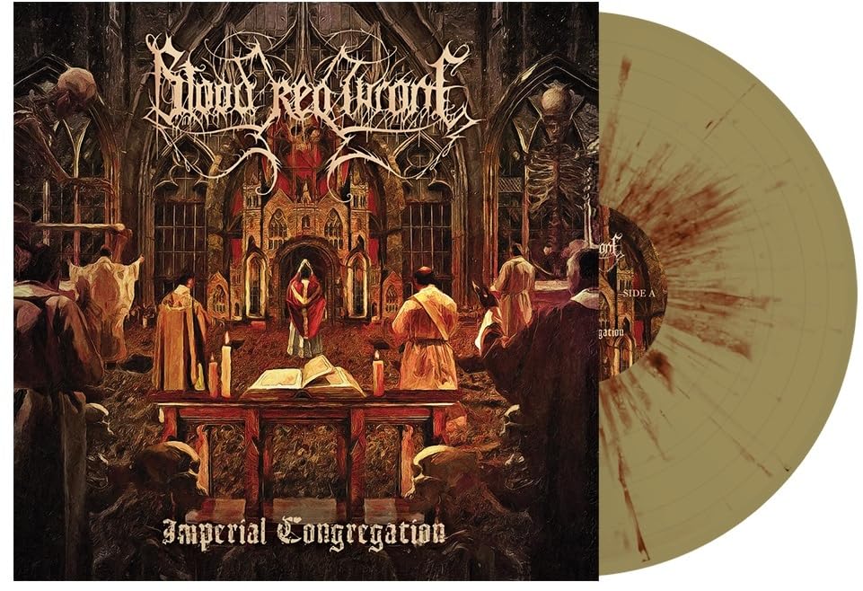 Imperial Congregation - Gold & Red Splatter Vinyl Record | Limited Edition Collectible for Music Enthusiasts & Audiophiles | Perfect for Home Decor, Gifts & Vinyl Collections