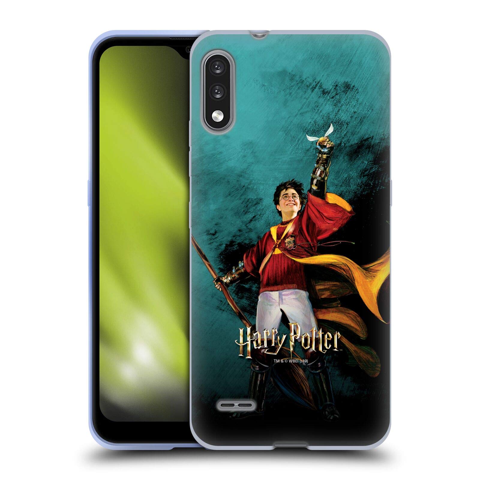 Harry Potter Quidditch & Prisoner of Azkaban II Soft Gel Case for LG K22 - Officially Licensed by Head Case Designs, Perfect for Fans, School, and Everyday Use