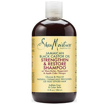Jamaican Black Castor Oil Strengthen & Restore Shampoo for Hair Growth & Repair - Natural Deep Conditioning for Dry, Damaged Hair - Made in Thailand (Perfect for Daily Use & Salon Treatments)