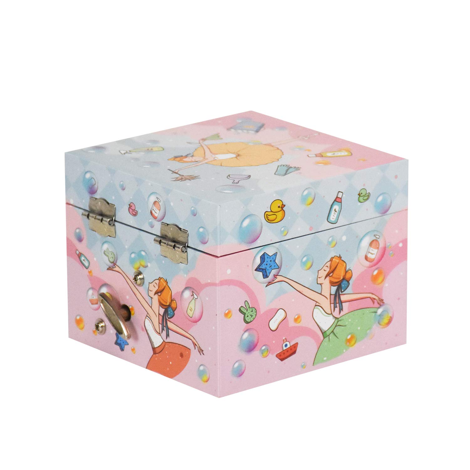 Elegant Swan Lake Music Jewelry Box for Girls - Perfect Gift for Kids & Children | Jewelry Storage, Music Box with Classic Ballet Tune - Ideal for Birthday, Christmas & Special Occasions