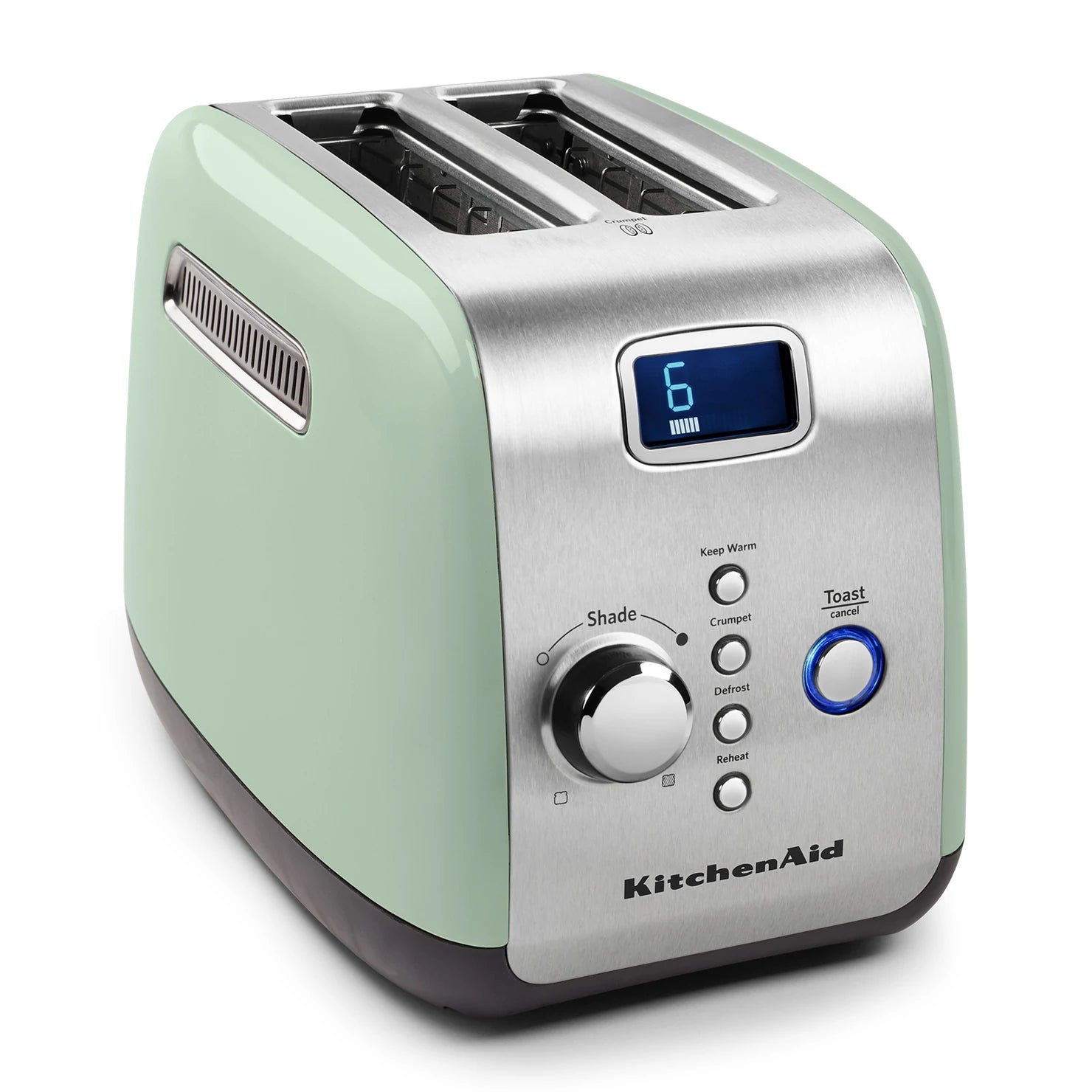 Premium 2-Slice Artisan Automatic Toaster - 5AKMT223 - Perfect for Breakfast, Brunch & Small Kitchens - Stainless Steel Design with Even Browning Technology