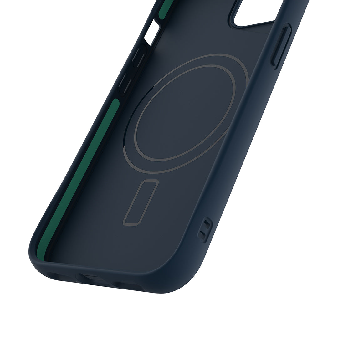 MagSafe® Compatible Ocean Blue iPhone Case for iPhone 14/13/12 Pro Max - Shockproof & Slim Protective Cover with Precise Cutouts | Perfect for Outdoor Activities, Travel & Daily Use