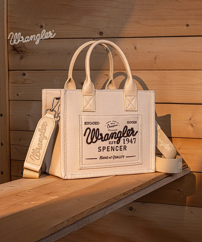 Wrangler Canvas Crossbody Purse for Women - Durable & Stylish Shoulder Bag - Perfect for Travel, Shopping & Everyday Use
