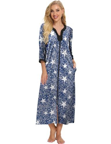 Blue/Star Pattarn on Blue-long