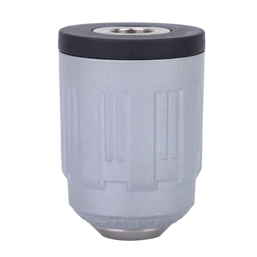1/2-20UNF Self-Locking Keyless Drill Chuck with Thrust Bearing - High Clamping Force & Durable Metal Construction for Electric Drills - Perfect for Woodworking, Metalworking & DIY Projects