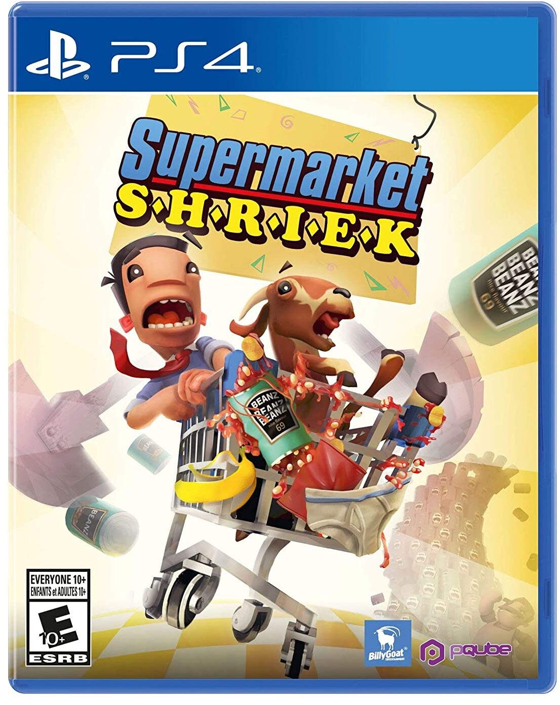 PQube Supermarket Shriek - PlayStation 4 Game | Horror Survival Adventure for PS4 | Perfect for Halloween Gaming & Scary Game Nights with Friends