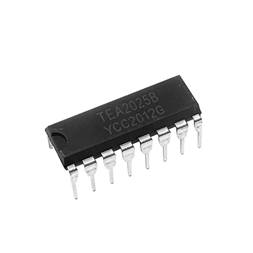10PCS TEA2025B TEA2025 DIP-16 Audio Power Amplifier IC Chips - High Quality DIP Package for DIY Audio Projects, Home Theater Systems, and Car Stereo Amplifiers