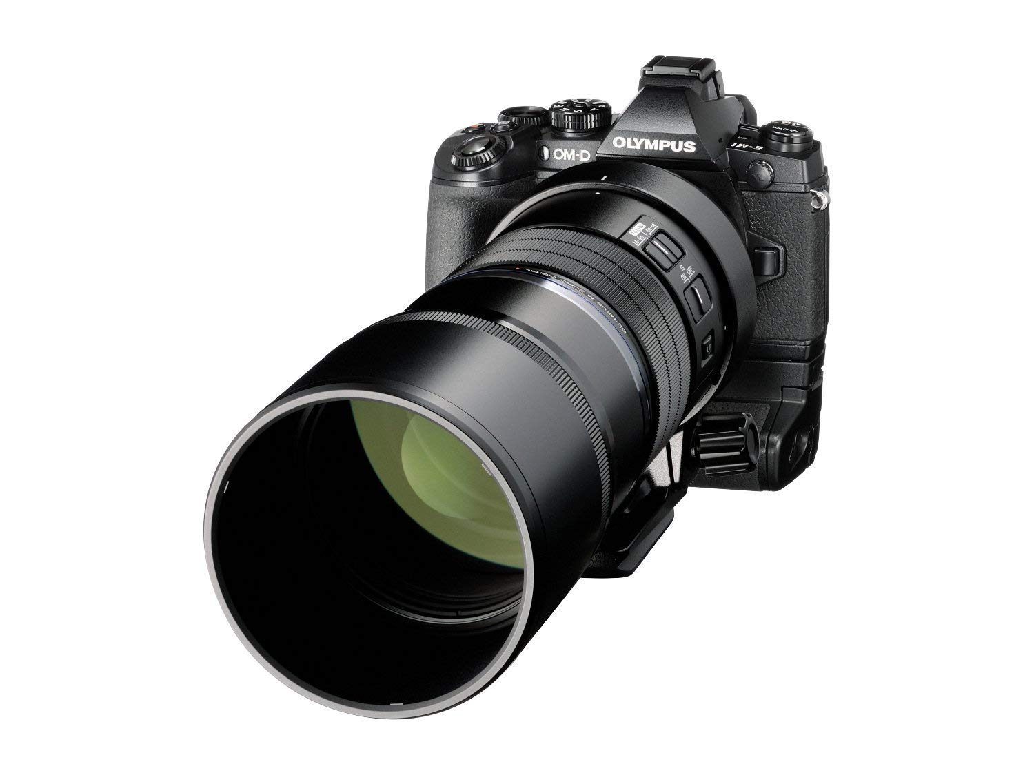 Olympus M.Zuiko Digital ED 300mm F4.0 PRO Lens - Premium Telephoto Zoom Lens for MFT Cameras (OM-D, PEN, Panasonic G Series) - Black | Perfect for Wildlife Photography, Sports & Long-Distance Shooting