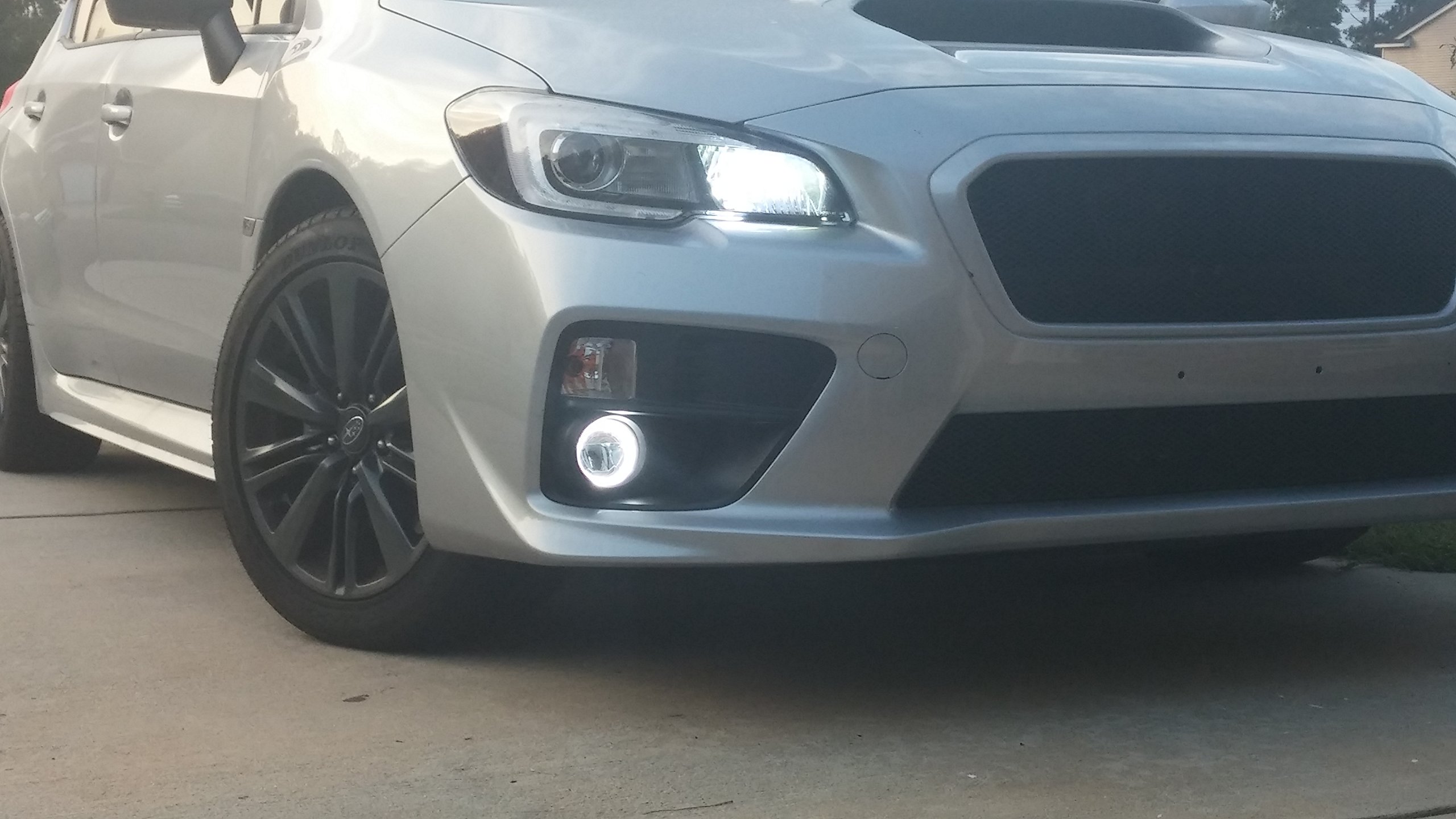 Halo LED Fog Lights Kit for 2015-2020 Subaru Impreza WRX - Durable Waterproof Driving Lights for Enhanced Night Visibility & Off-Road Safety