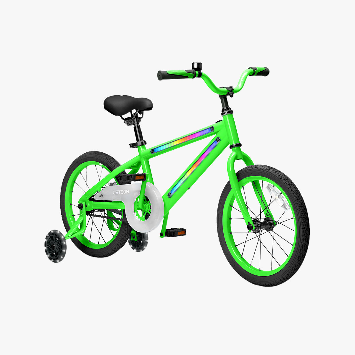 Light Rider 16 - LED Illuminated Kids Bicycle with Flashing Wheels | Safe & Fun Night Riding Bike for Boys & Girls | Perfect for Neighborhood Cruising & Evening Adventures