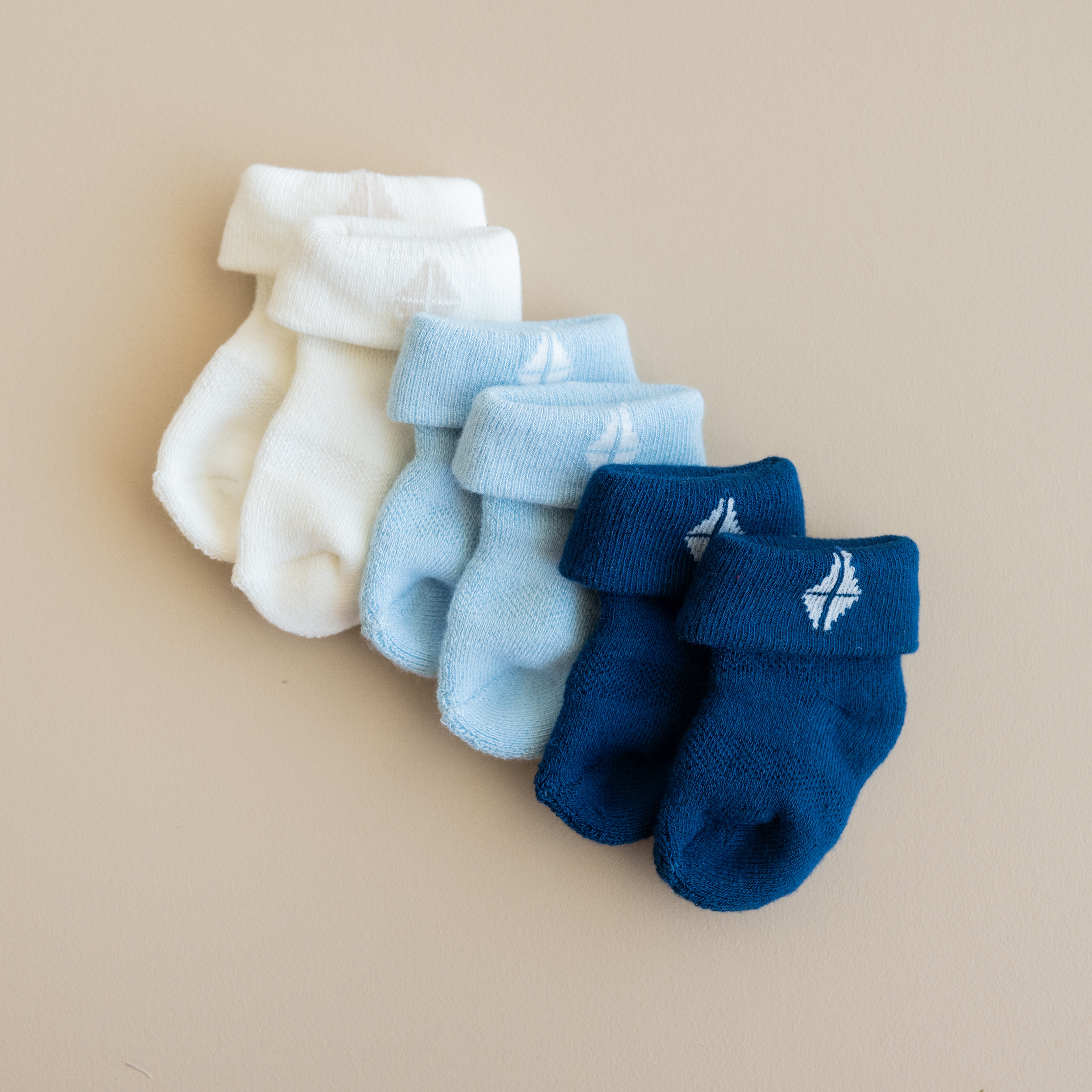 3 Pack Baby Socks - Soft Cotton Non-Slip Infant Socks for Boys & Girls (0-24 Months) - Perfect for Playtime, Daycare & First Steps