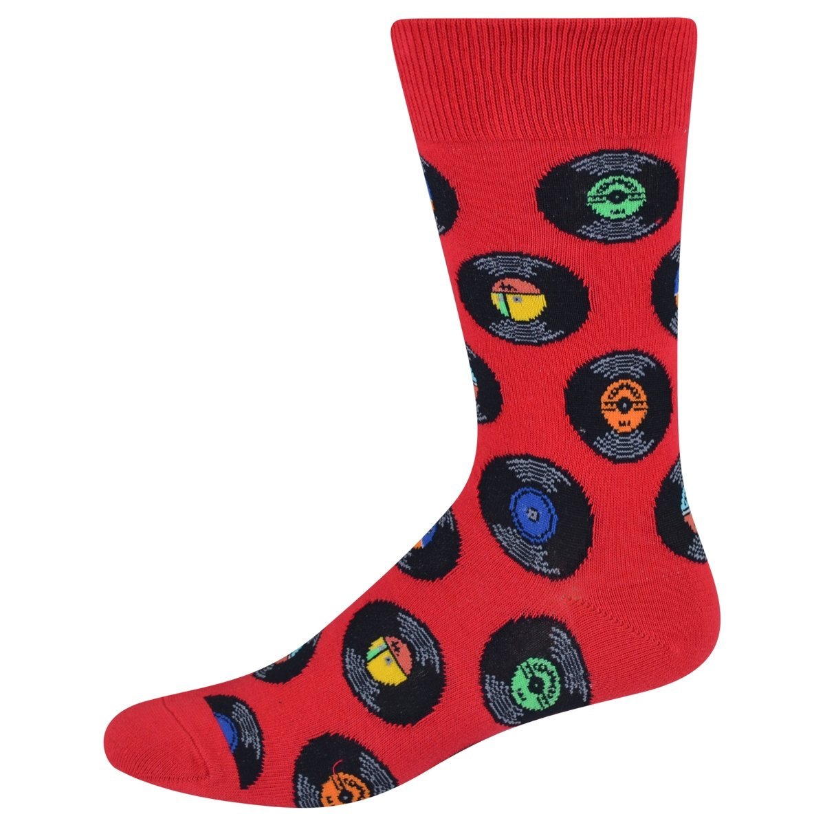 Socksmith Women's Beary Personable Crew Socks - Teal Heather - Cozy & Cute Bear Print Socks for Casual Wear, Gifts & Everyday Comfort
