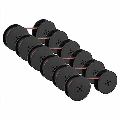 Okidata GR9 Compatible Printer Ribbon Cartridge Replacement - Black/Red (6-Pack) | High-Quality Speedy Inks for Office & Retail Printing | Thermal Label & Barcode Printing Solution