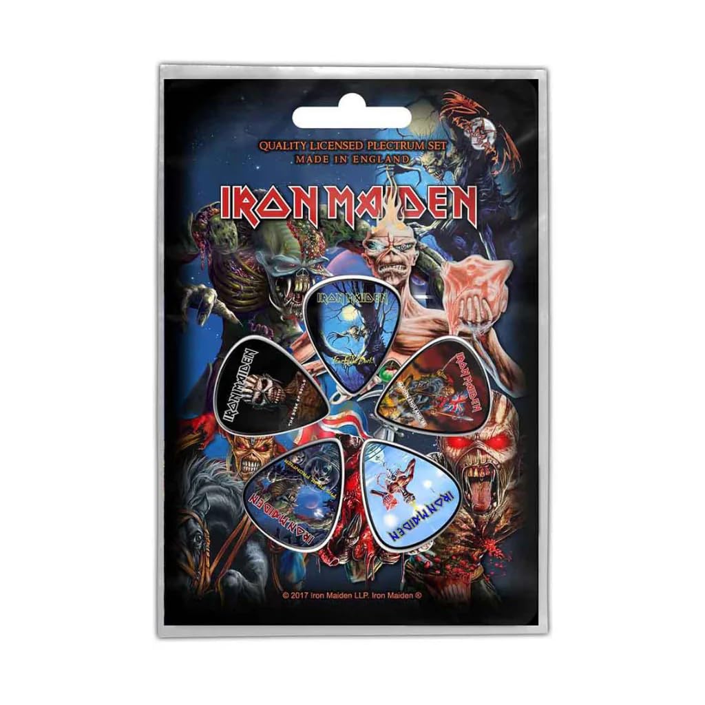 Iron Maiden Official Rock Merchandise - Later Albums Vinyl Set | Collectible Music Memorabilia for Fans & Home Decor
