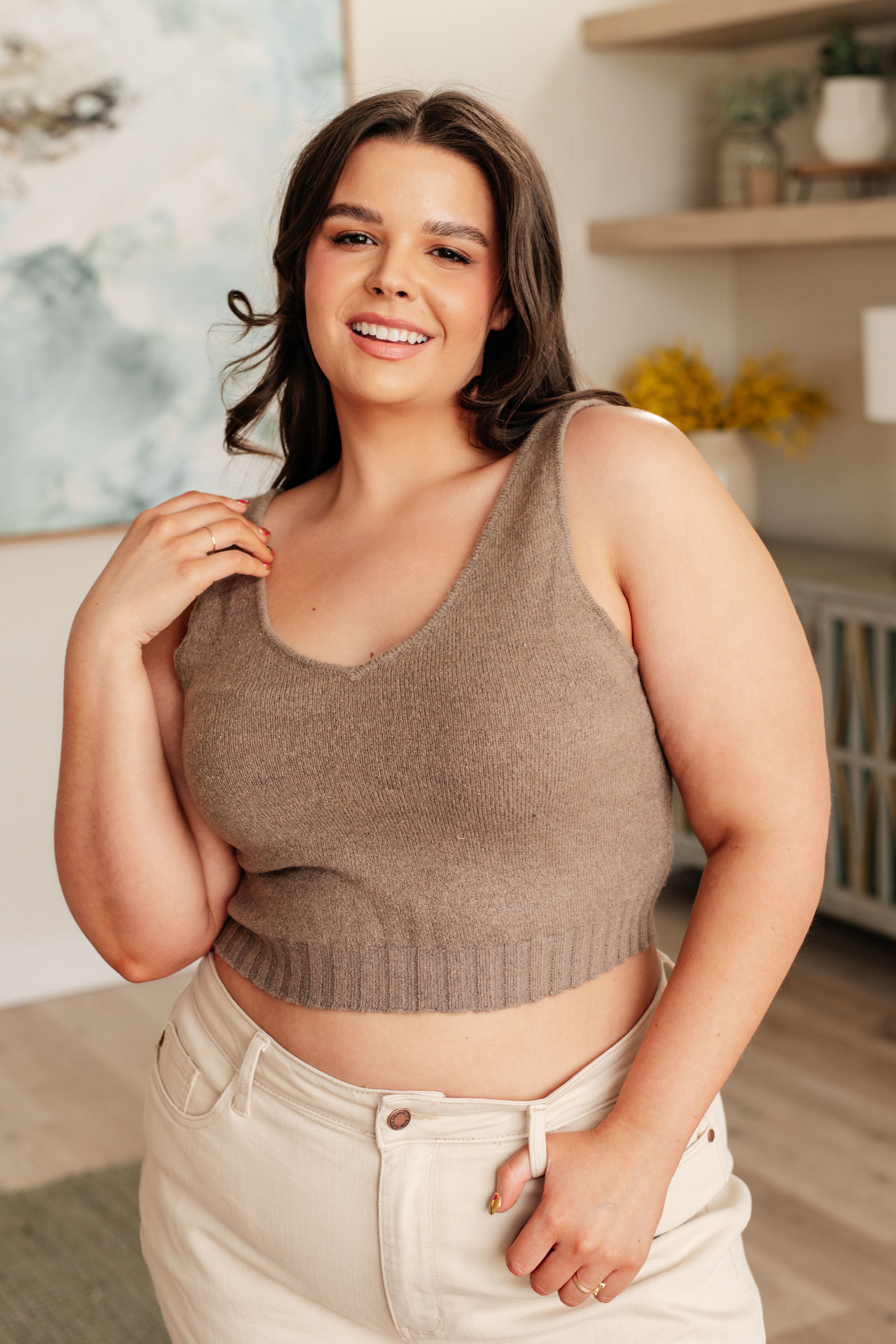 Stylish Women's Sweater Tank Top - Soft Knit Layering Piece for Fall & Winter | Perfect for Casual Outfits, Office Wear & Date Nights