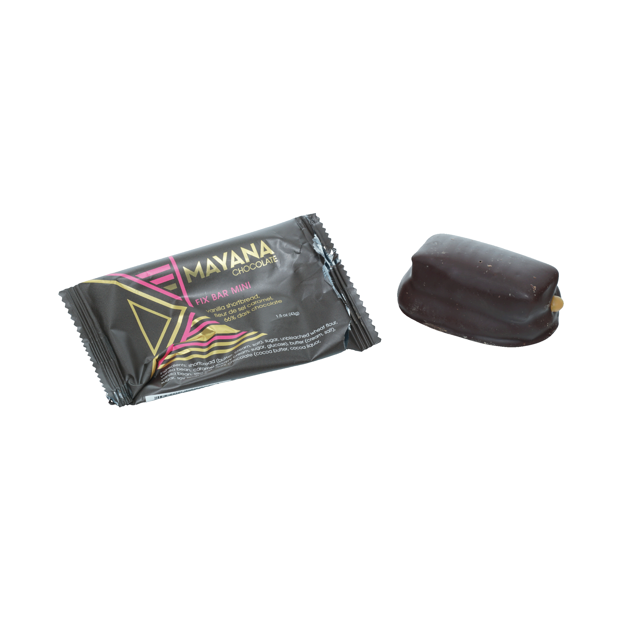 Mayana Chocolate Mini Fix Bar - Premium Dark Chocolate Snack for Energy & Focus - Perfect for Office, Travel & Gifting