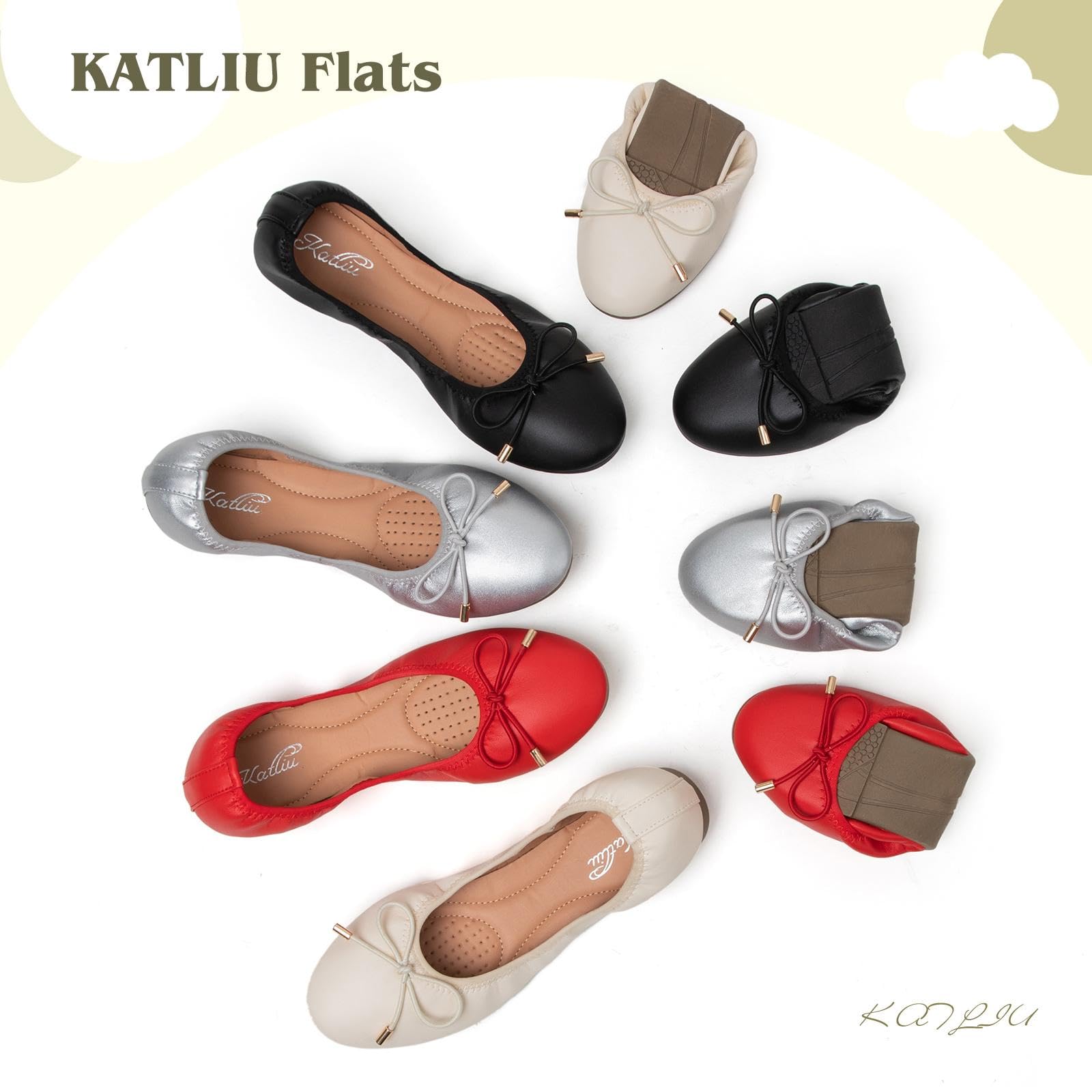 Women's Slip On Ballet Flats - Comfortable Casual Walking Shoes for Work, Travel & Everyday Wear