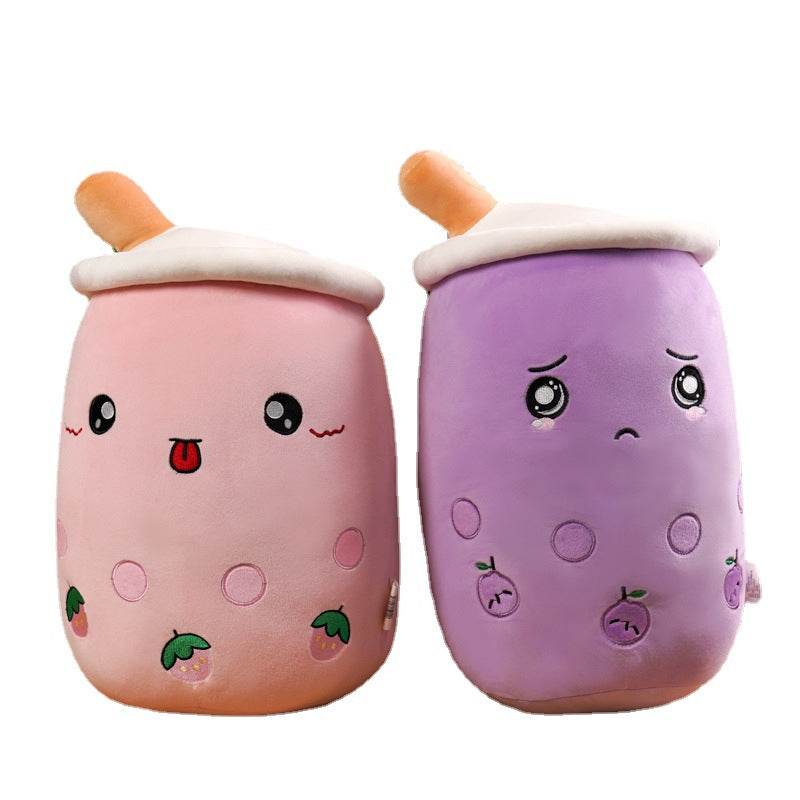Cute Boba Plush Toy - Adorable Bubble Tea Stuffed Animal for Kawaii Lovers, Girls Room Decor, Anime Collection & Gift Giving