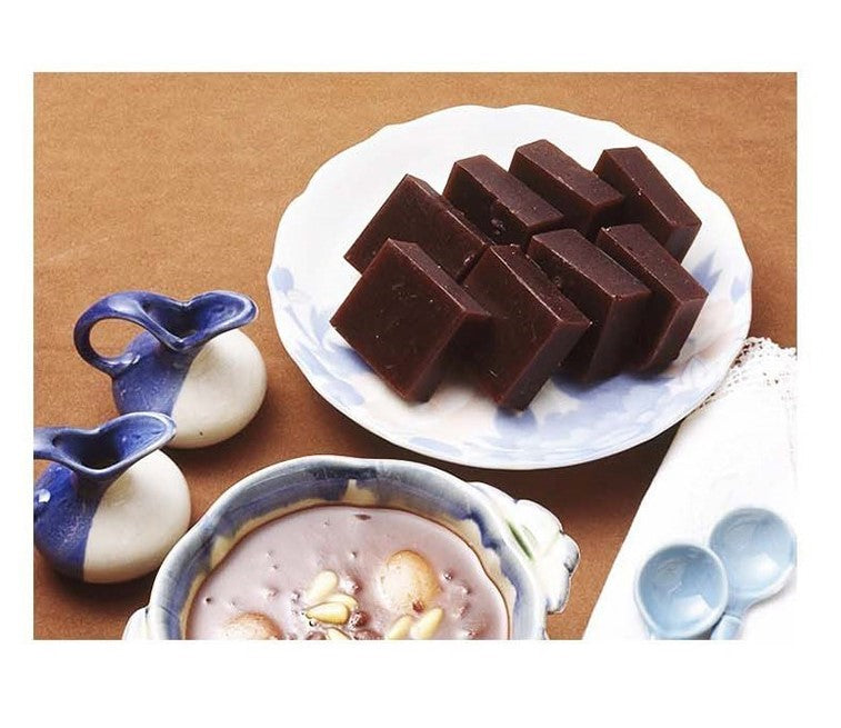 Korean Traditional Jelly Snack Yanggaeng - Authentic Red Bean Dessert for Tea Time, Gifts & Asian Snack Lovers