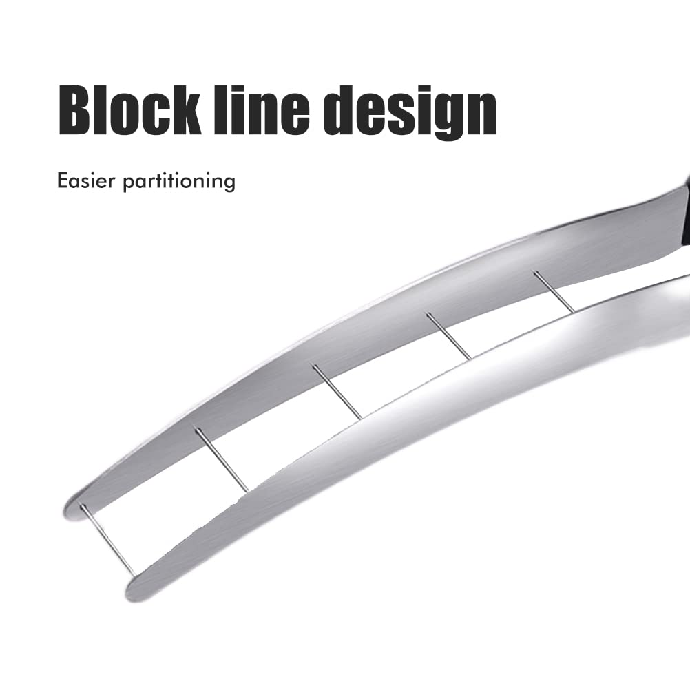 Premium 304 Stainless Steel Watermelon Cutter & Slicer - Fast Cube Cutting Knife for Watermelons, Fruits & Melons - Perfect Kitchen Gadget for Fruit Salads, BBQs & Summer Parties