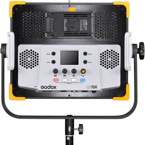 Godox LD75R 75W Bi-Color LED Video Light Panel with Bowens Mount - Perfect for YouTube, Photography, and Studio Lighting