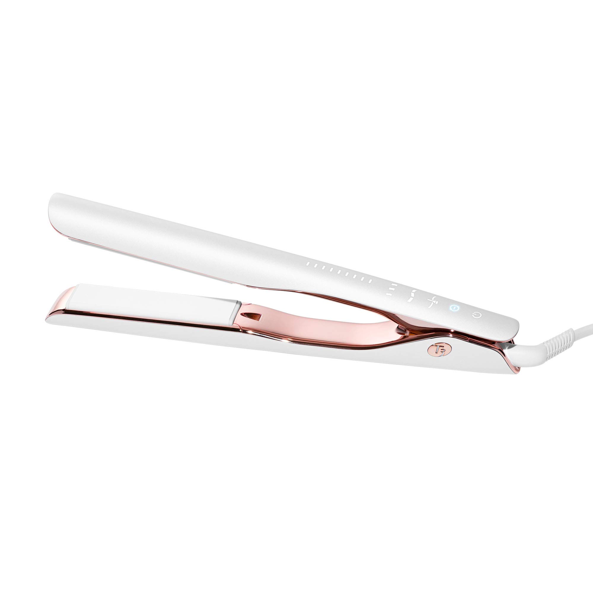 T3 Smooth ID 1 Inch Flat Iron - Digital Ceramic Hair Straightener with Touch Interface & HeatID Technology for Automatic Heat Customization | Perfect for Salon-Quality Styling at Home, Travel & Professional Use