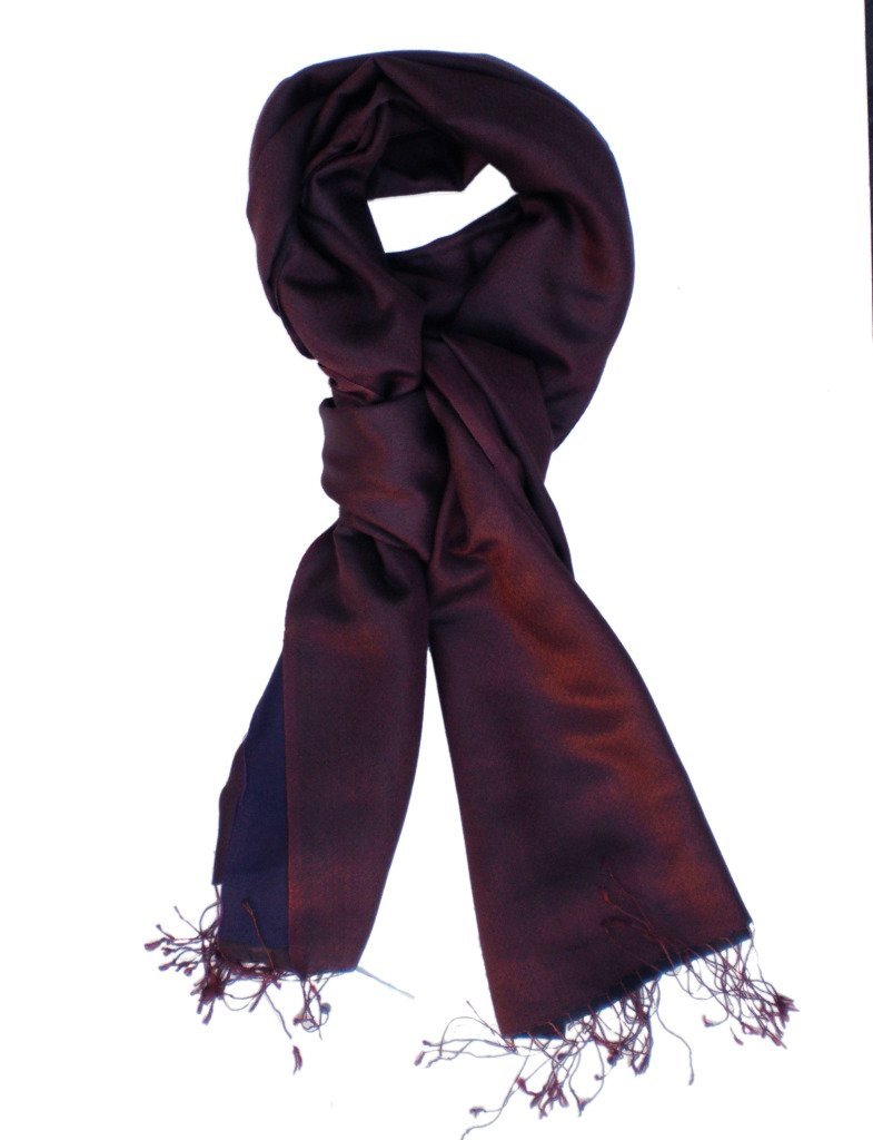 Luxury Silk Cashmere Scarf Wrap - Soft Winter Shawl for Women - Perfect for Office, Travel & Evening Events