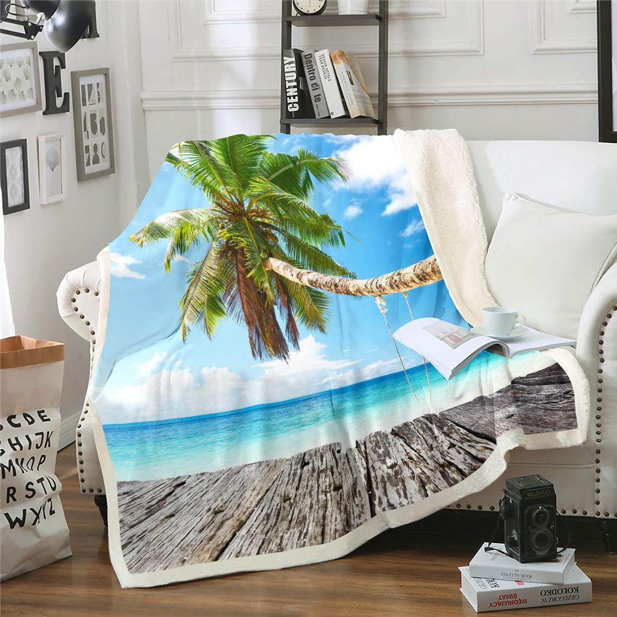 Feelyou Sherpa Plush Blanket 50