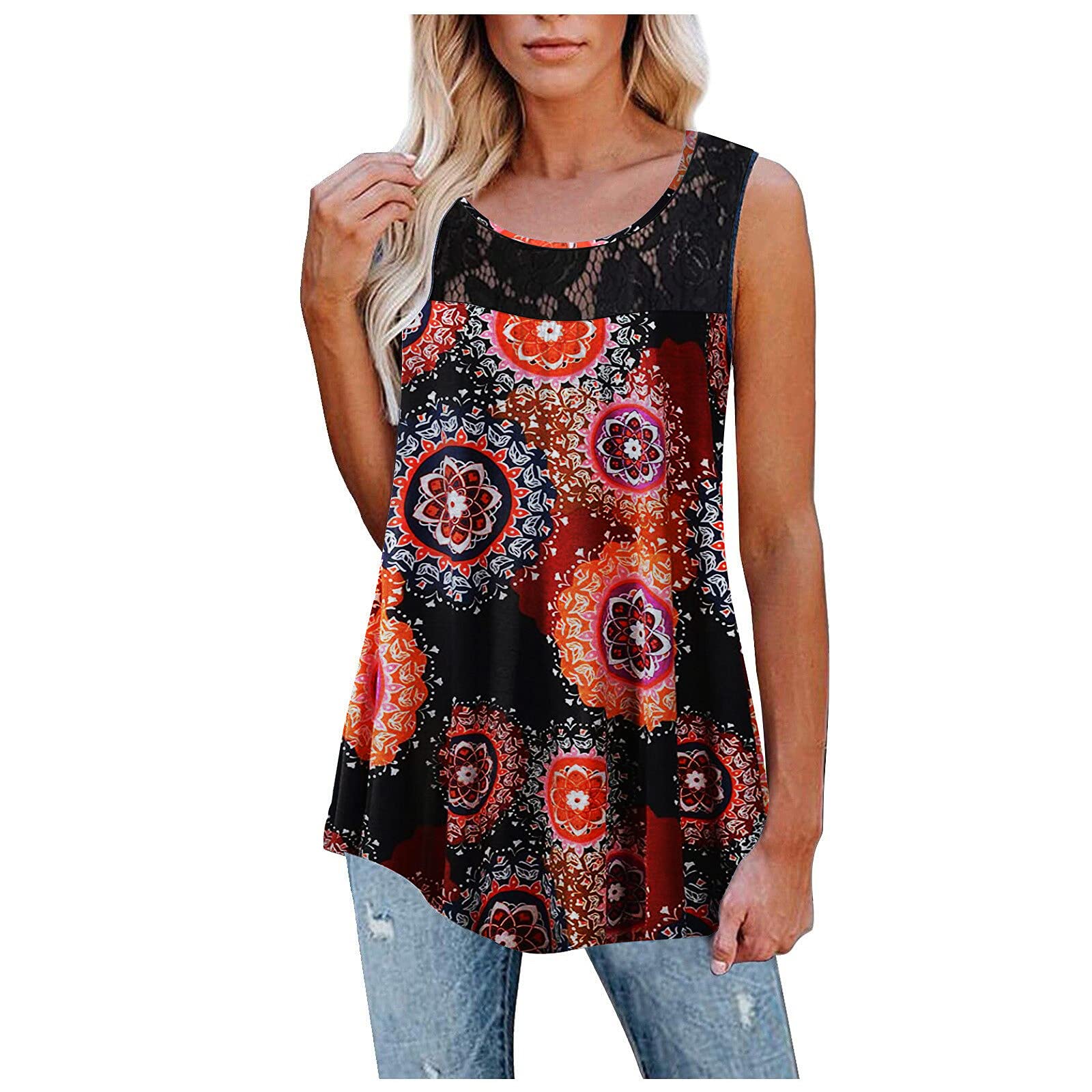 Women's Workout Tank Tops - Breathable Round Neck Summer Tee Shirts for Yoga, Running & Gym - Lightweight Casual Athletic Shirts for Women