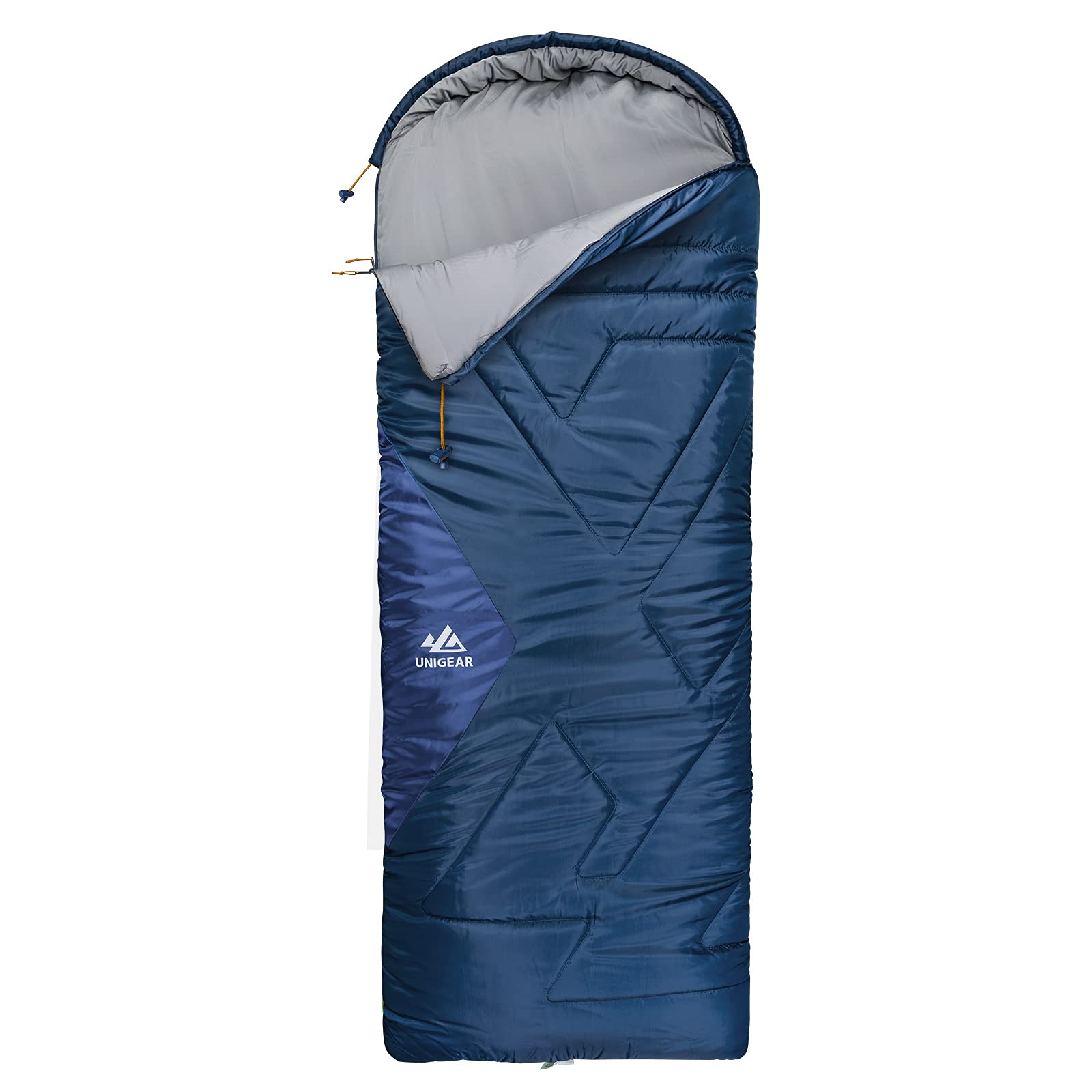 Unigear Camfy Bed 30°F Sleeping Bag - Lightweight & Comfortable 3-Season Camping Sleeping Bag for Adults & Kids - Perfect for Hiking, Backpacking, and Outdoor Adventures