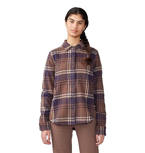 Blurple Plaid Print