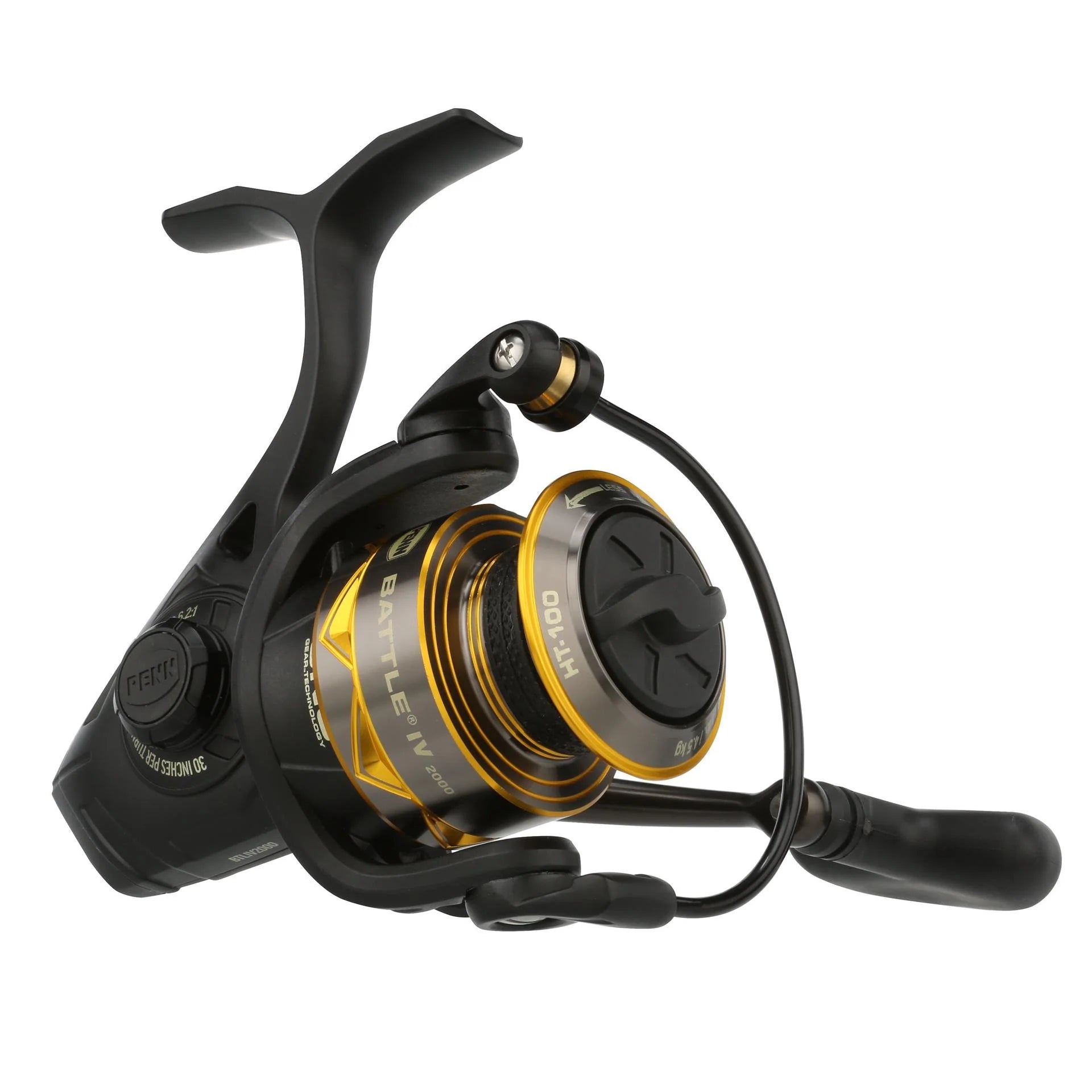 Penn Battle IV Saltwater Spinning Reel - High Performance Fishing Reel for Saltwater & Freshwater - Perfect for Surf Fishing, Pier Fishing & Offshore Angling