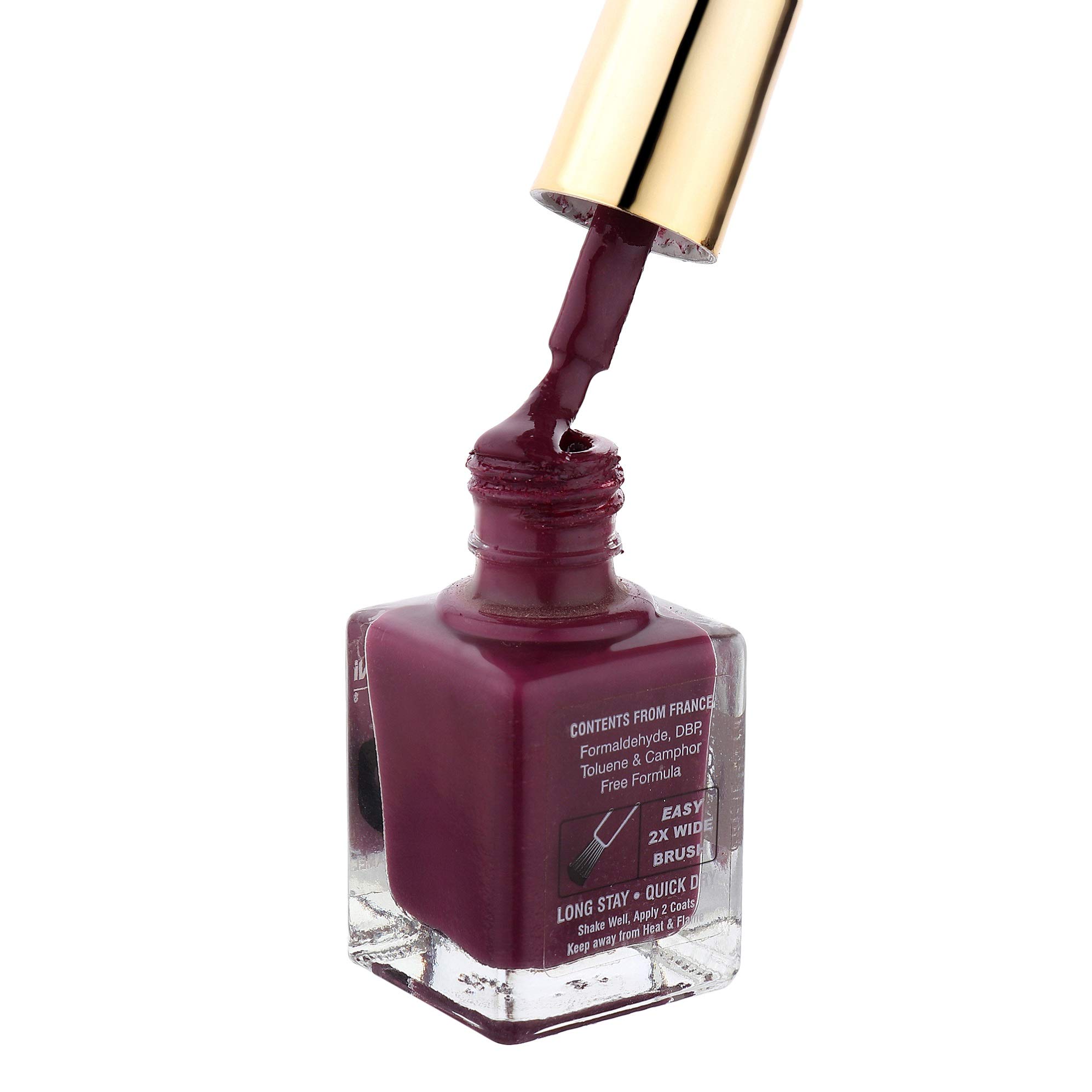 Elfani 3D Textured Nail Polish - Long Lasting Gel Nail Lacquer with Glitter & Shine - Perfect for Manicures, Pedicures, Nail Art & Special Occasions