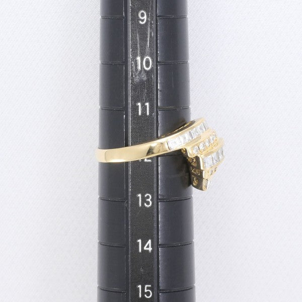 18K Yellow Gold Diamond Ring for Women - Elegant Solitaire Engagement & Wedding Band - Perfect for Proposals, Anniversaries, and Special Occasions