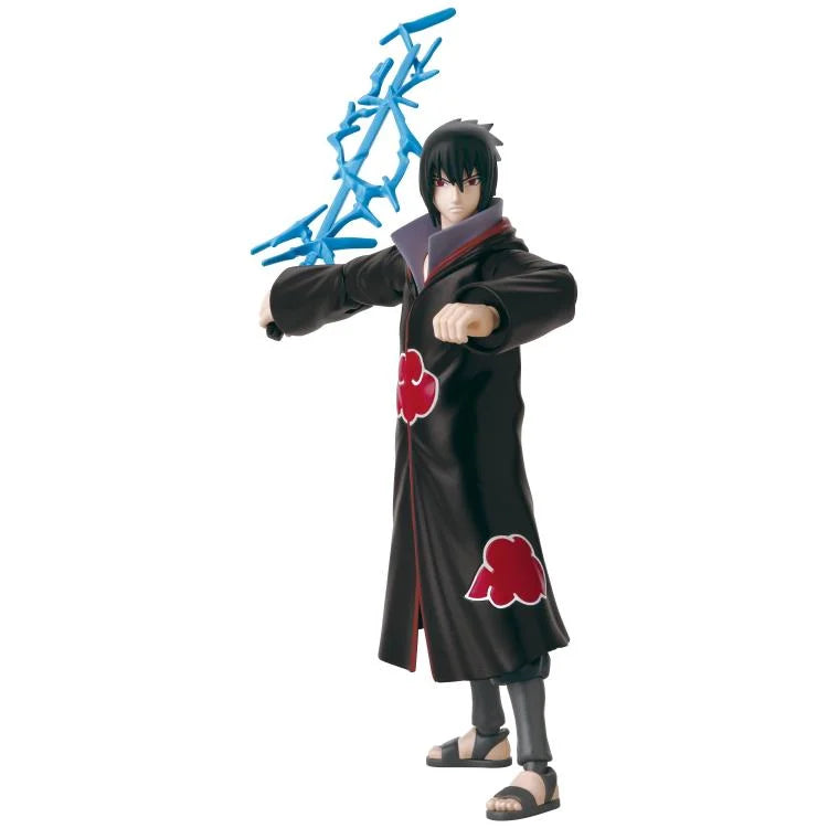 Naruto Shippuden Anime Heroes Sasuke Uchiha Taka Version Action Figure - Perfect for Anime Collectors, Cosplay Props, and Home Decor Display
