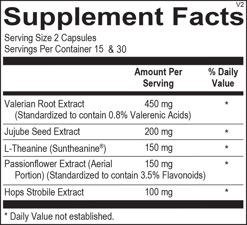 OrthoMolecular Products Botanicalm PM - Natural Sleep Aid Supplement for Relaxation & Better Sleep - Perfect for Nighttime Use & Stress Relief