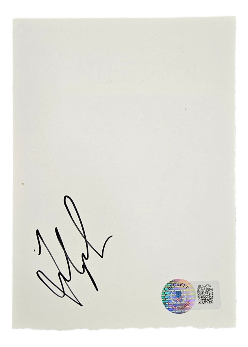 Fred Couples Autographed 4x6 PGA Tour Cut Signature BAS BL59874 - Perfect for Golf Memorabilia Collectors and Sports Fans Display