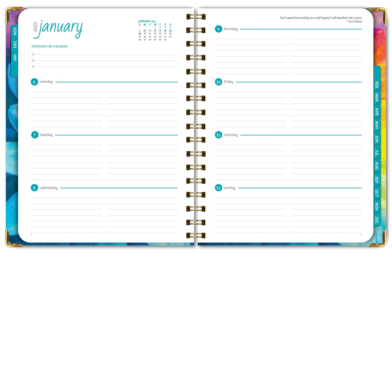 2025 Hardcover Planner 7