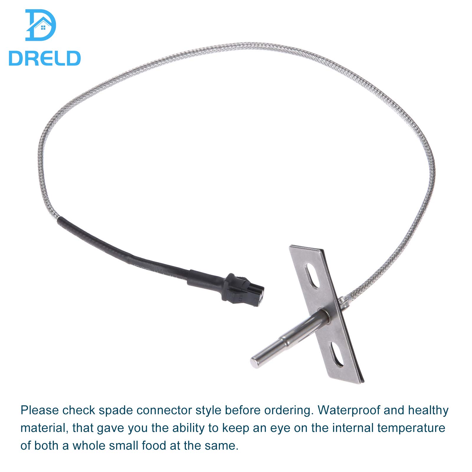 RTD Grill Internal Temperature Probe Sensor for Pit Boss P7 Series Smokers & Wood Pellet Grills PB-39P350 - Accurate Meat Thermometer for BBQ, Smoking, and Grilling