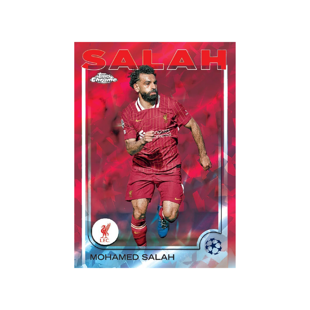 2024-25 Topps Chrome Sapphire UEFA Club Competitions Soccer Trading Cards - Collectible for Fans & Perfect for Fantasy Leagues