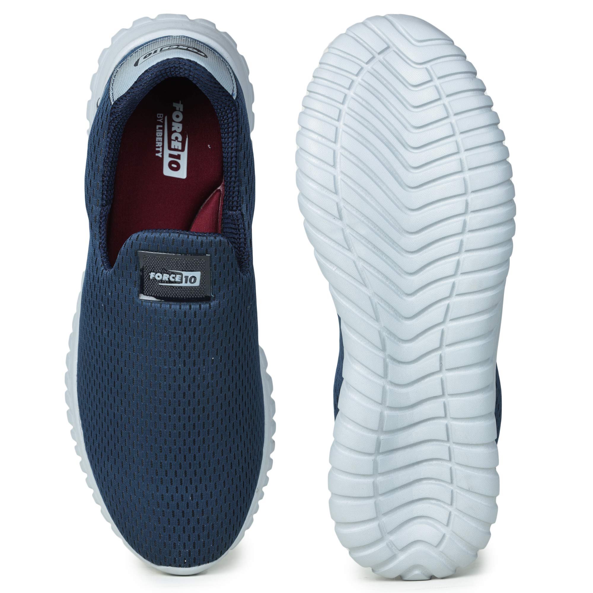 Liberty Men's Aron Running Shoes - Lightweight & Breathable for Jogging, Training, Gym Workouts - Comfortable Athletic Sneakers for Daily Wear & Fitness Activities