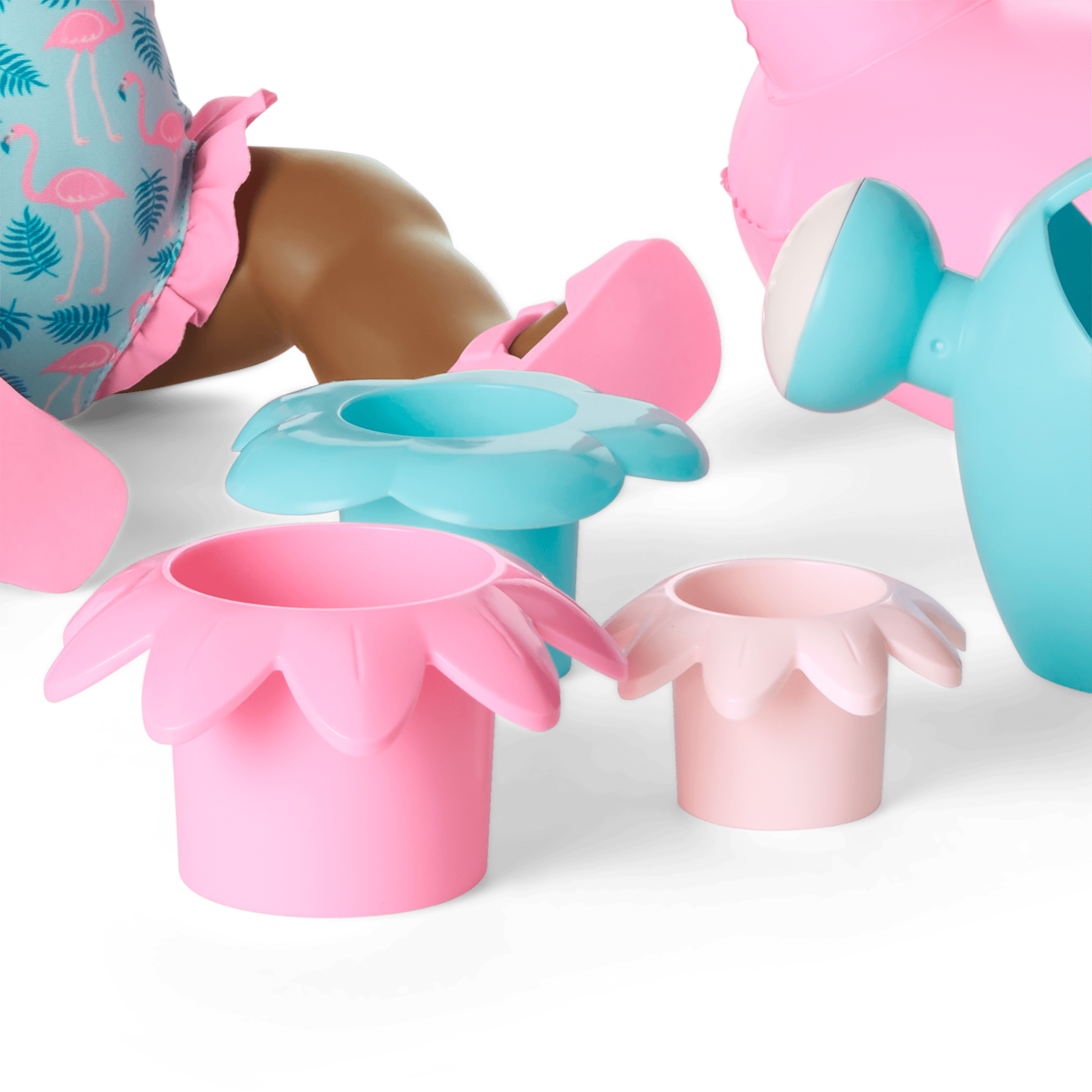 Flamingo Fun Play Set for Bitty Baby Splash - Adorable Bath Toy for Toddlers & Kids - Perfect for Pool, Beach & Bathtime Play
