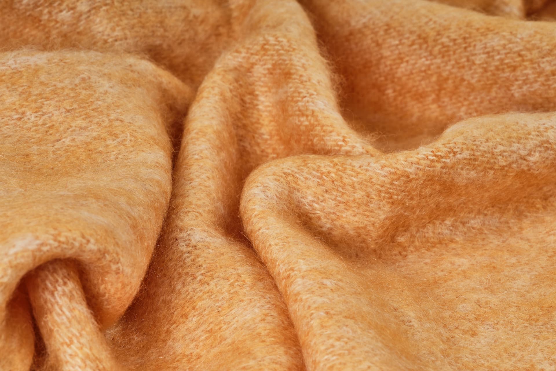 Ochre Mooneen Mohair Scarf - Soft Warm Winter Accessory for Women, Luxury Wool Wrap Shawl - Perfect for Cold Weather, Office & Evening Outfits