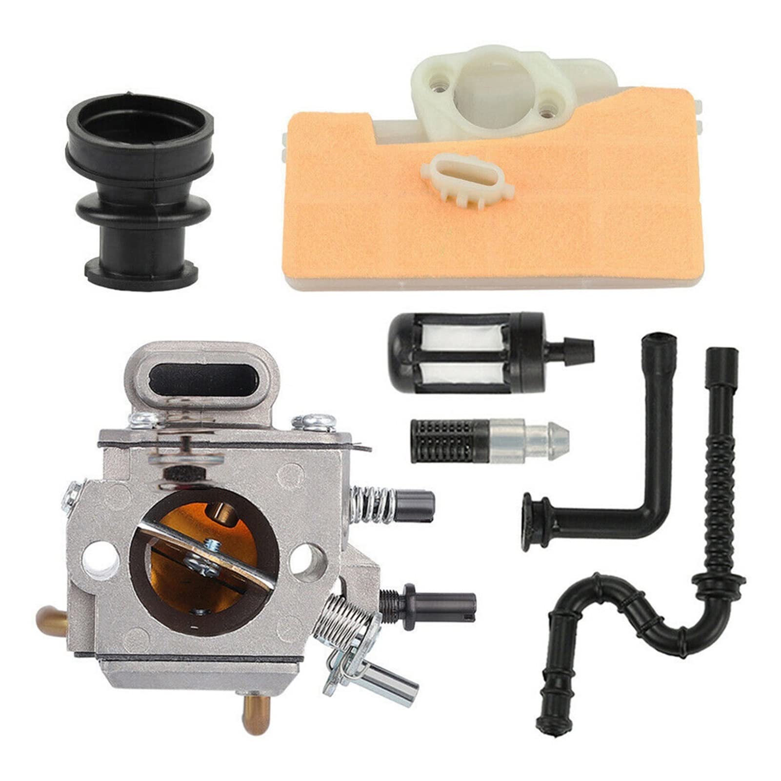 STIHL 029 039 MS290 MS310 MS390 Zama Carburetor Parts Kit 11271200650 - Air Filter Gasket Set Replacement for Gardening Tools & Lawn Equipment - Perfect for Chainsaw Maintenance and Outdoor Power Equipment Repair
