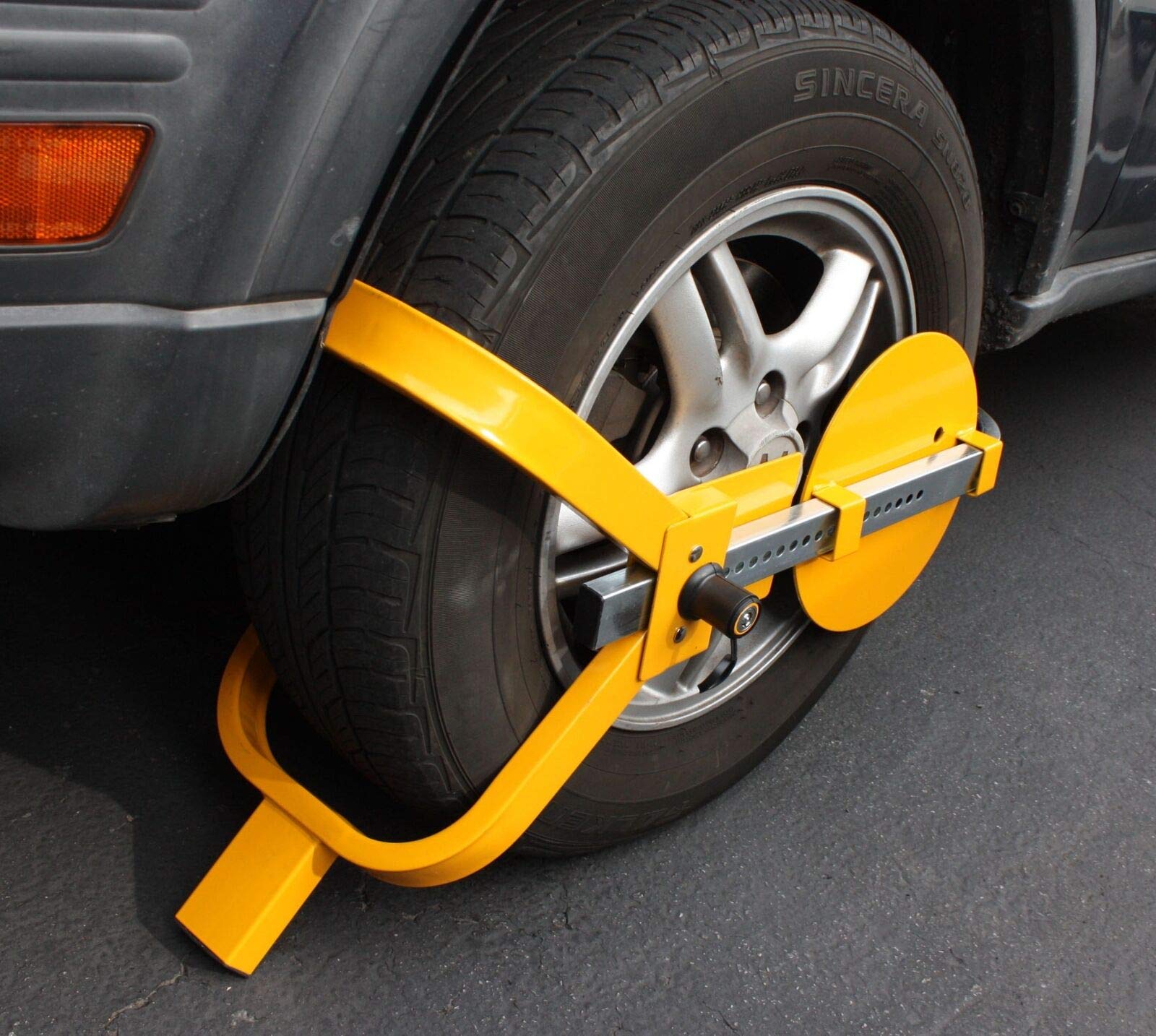 Wheel Lock Clamp Boot - Heavy Duty Tire Claw for Trailers, Cars & Trucks | Anti-Theft Towing Device for Vehicle Security | Perfect for Parking Enforcement & Theft Prevention