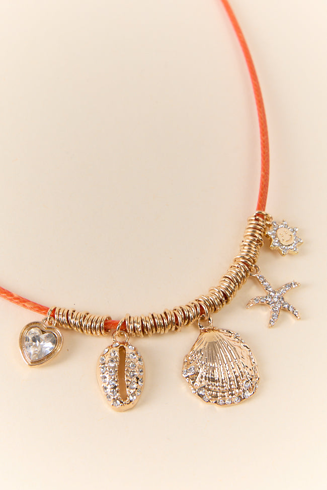 Stunning Sealife Charm Necklace - Ocean Inspired Jewelry for Women - Perfect for Beach Vacations & Summer Outfits