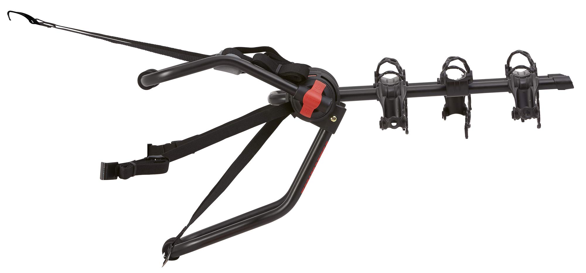 YAKIMA HangOut 3-Bike Trunk Mount Bike Rack for Cars - Perfect for Road Trips, Camping & Family Cycling Adventures