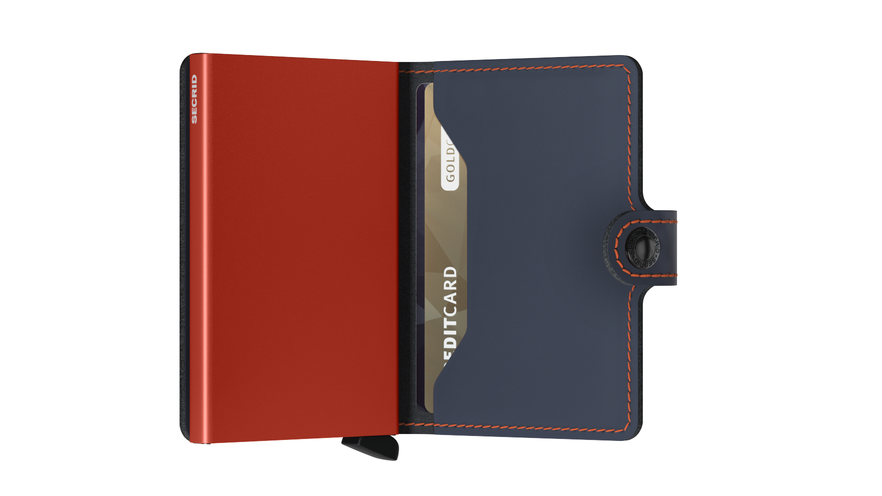 SECRID Miniwallet Matte - Slim RFID Blocking Leather Wallet for Men & Women | Perfect for Travel, Business & Everyday Use