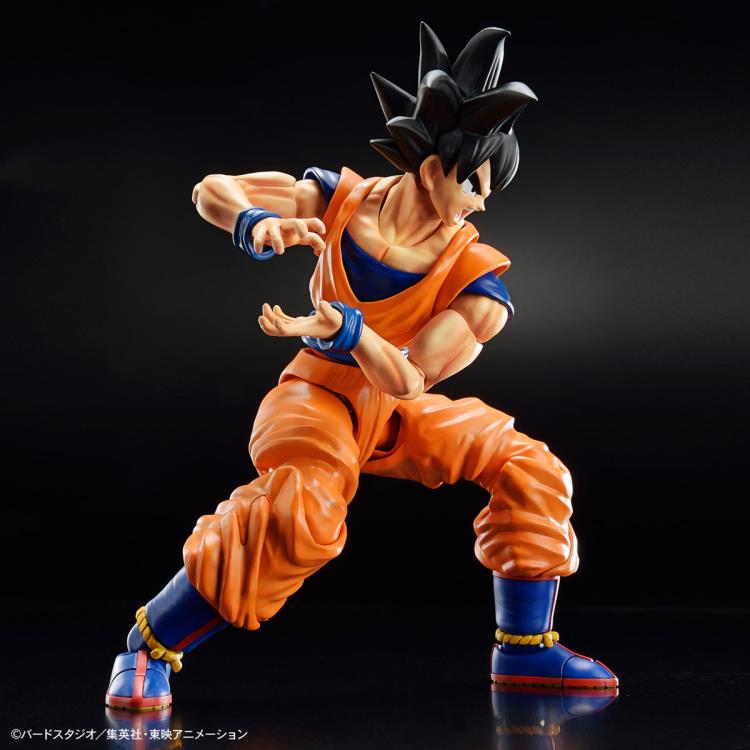 Figure Rise Standard Dragon Ball Z Son Goku New Spec Version Action Figure Model Kit - Perfect for Anime Collectors & DBZ Fans Display or DIY Building Fun